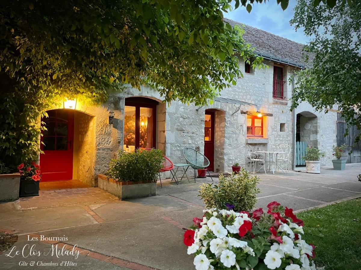 Chambres D'Hotes Les Bournais - Le Clos Milady L'Ile-Bouchard Esterno foto